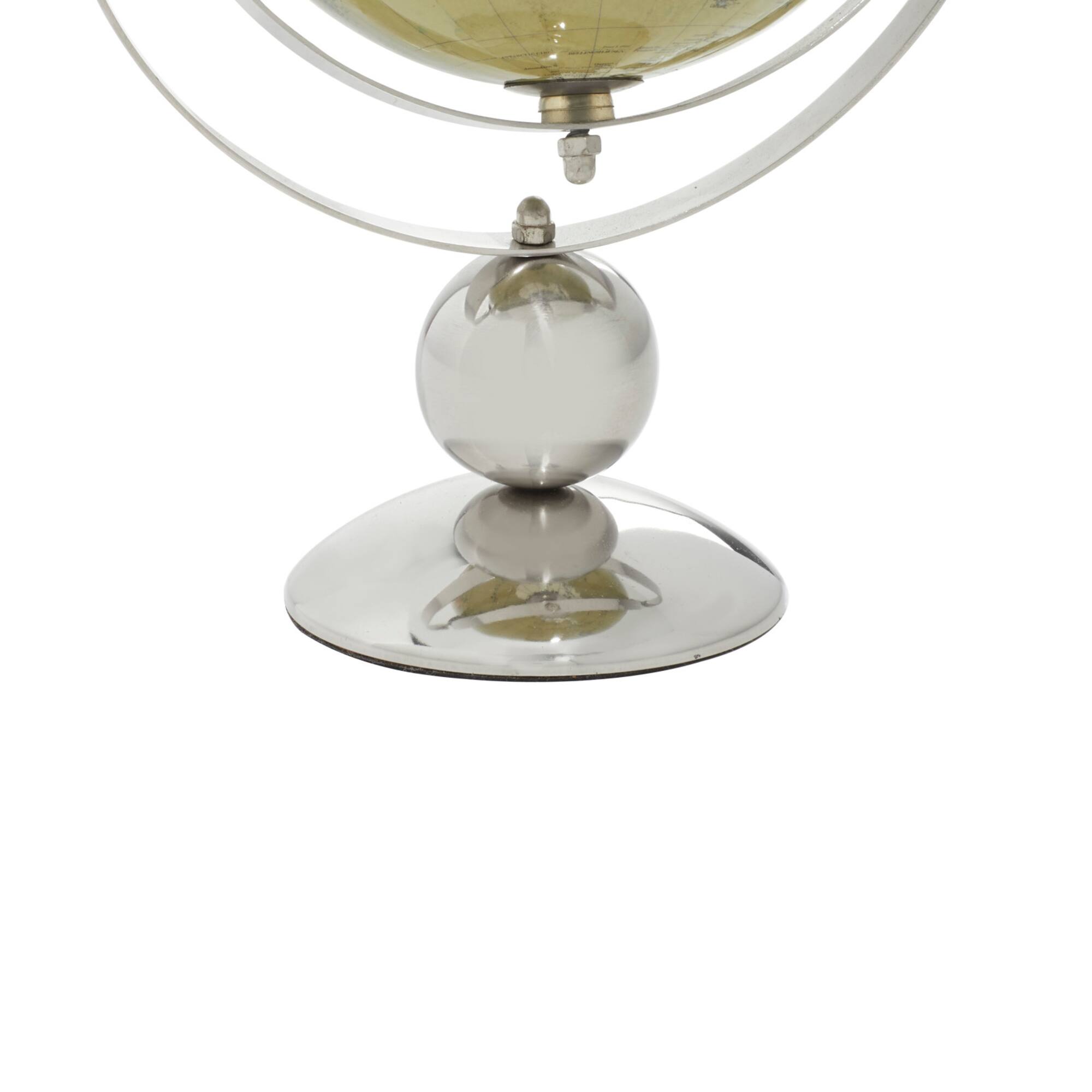11" Silver Steel Traditional Globe